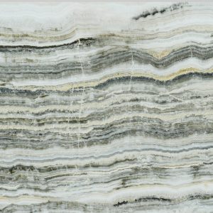 Silver Onyx Vein Cut