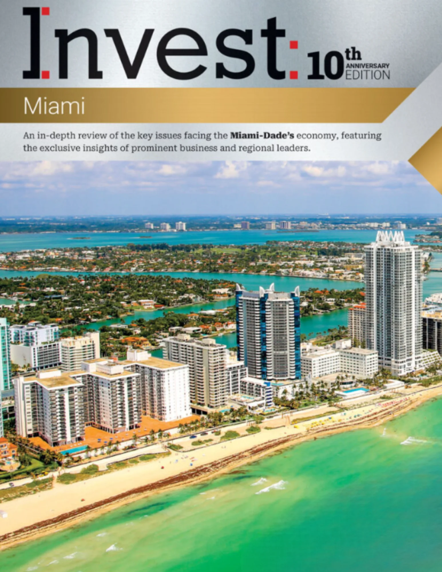 Magazine article by Invest: Miami, interview with Armina Stone and Armina Luxe founder, Emre Basman.